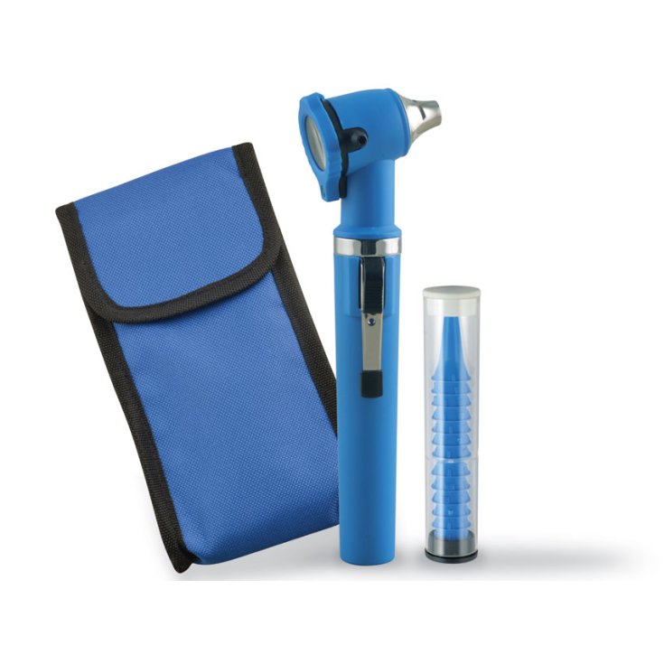 OTOSCOPIO FIBRE OTTICHE BLU