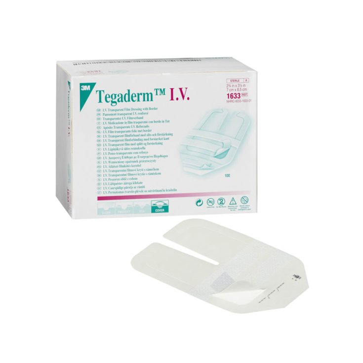 3M TEGADERM IV STRIPS 7X8,5CM