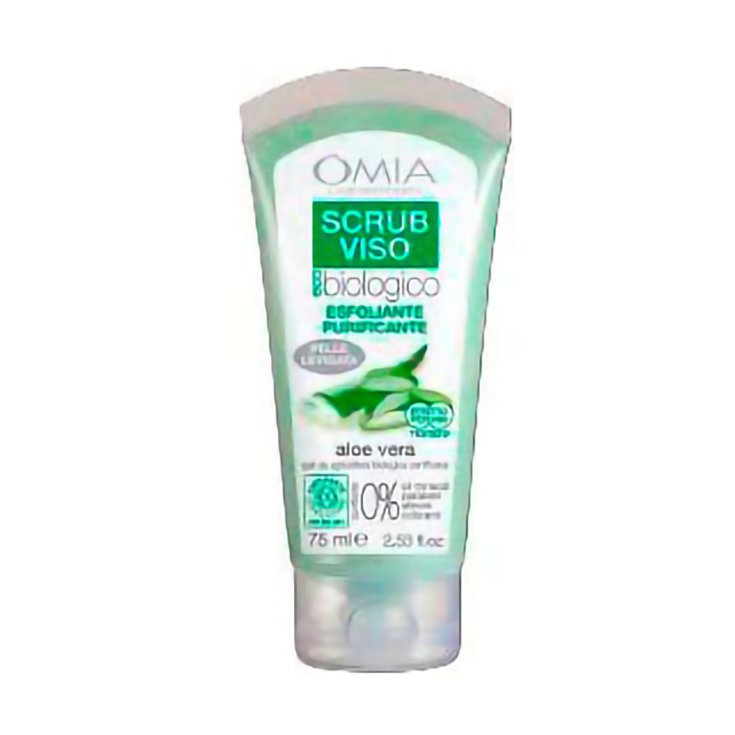 Scrub Viso Aloe Vera Del Salento Omia Laboratori Ecobio 75ml