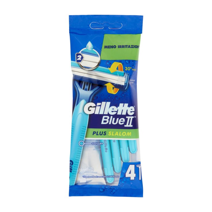 GILLETTE BLU 2 SLALOM PLUS X 4 PZ