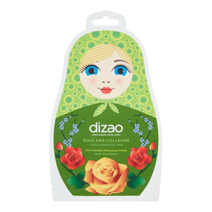 DIZAO MASK BUBBLE ROSA E COLLAGENE