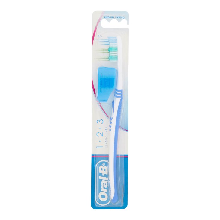Oral-B&reg; 1 2 3 Classic Care 40 Medio&nbsp;Spazzolino Manuale&nbsp;
