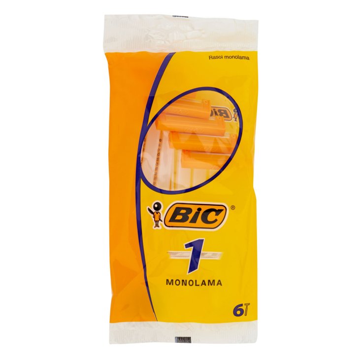 BIC RASOIO BARBA MONOLAMA X 6