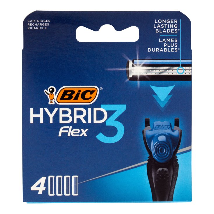 BIC HYBRID FLEX 3 LAME X 4