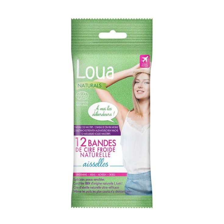 Strisce Depilatorie Naturals Ascelle Loua 12 Pezzi