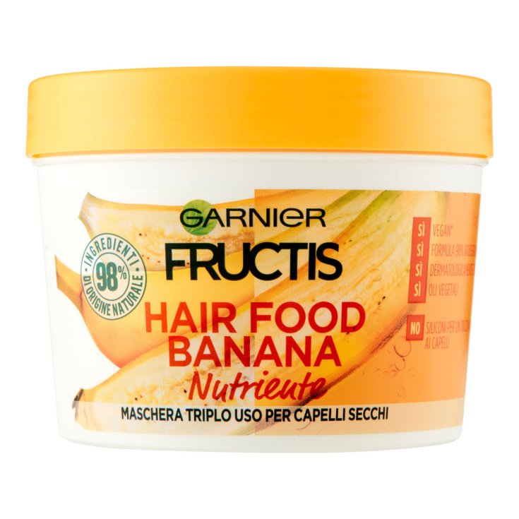 Fructis Hair Food Banana&nbsp;Maschera Capelli Nutriente Garnier 390ml