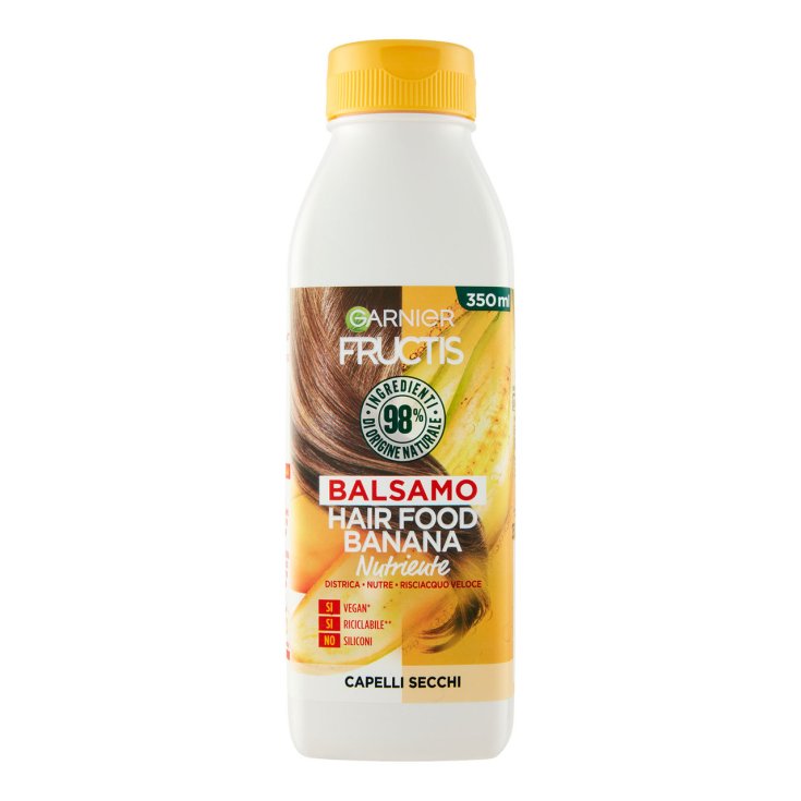 Fructis Hair Food Banana Balsamo Nutriente Garnier 350ml