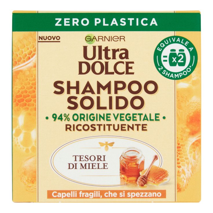 Ultra Dolce Shampoo Solido Tesori di miele Garnier 60g