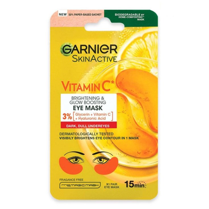 Maschera Occhi Illuminante Vitamina C Garnier