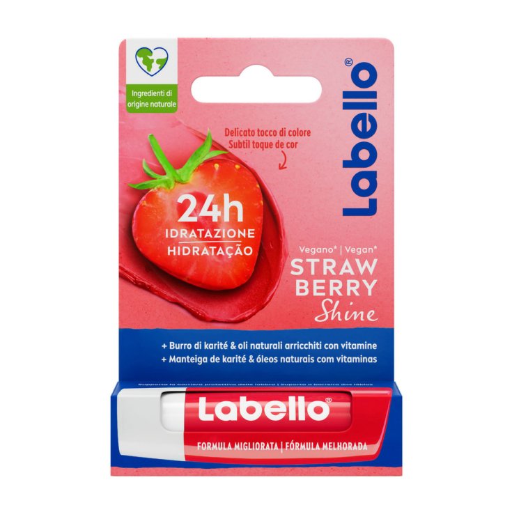 Balsamo Labbra Strawberry Shine Labello 5,5ml Balsamo Labbra Strawberry Shine Labello 5,5ml