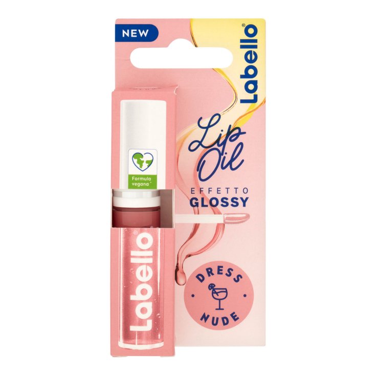 Glossy Dress Nude Lip Oil Labello Glossy Dress Nude Lip Oil Labello
