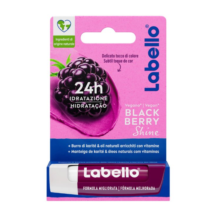 Balsamo Labbra Blackberry Shine Labello 5,5ml Balsamo Labbra Blackberry Shine Labello 5,5ml