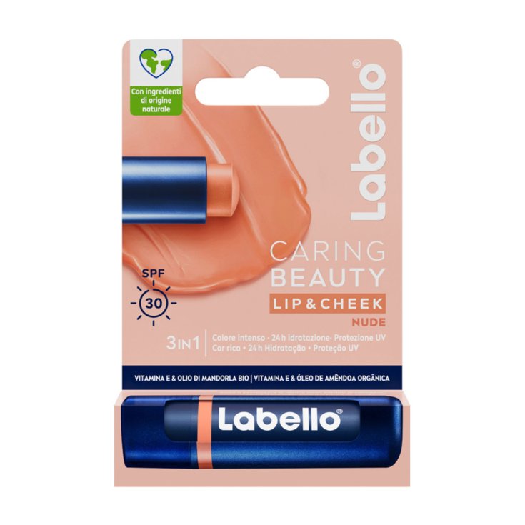Caring&nbsp;Beauty&nbsp;Nude Labbra e Guance Labello 4,8g