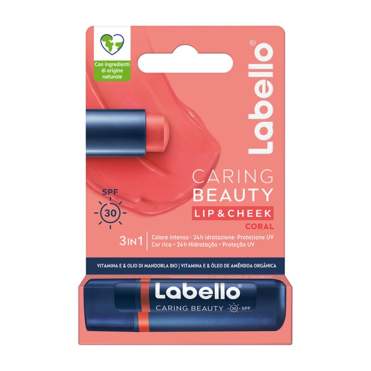 Caring&nbsp;Beauty&nbsp;Coral Labbra e Guance Labello 4,8g