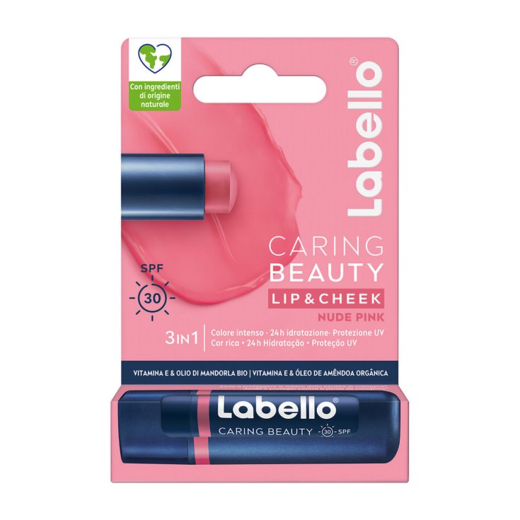 Caring&nbsp;Beauty&nbsp;Rose Labbra e Guance Labello 4,8g