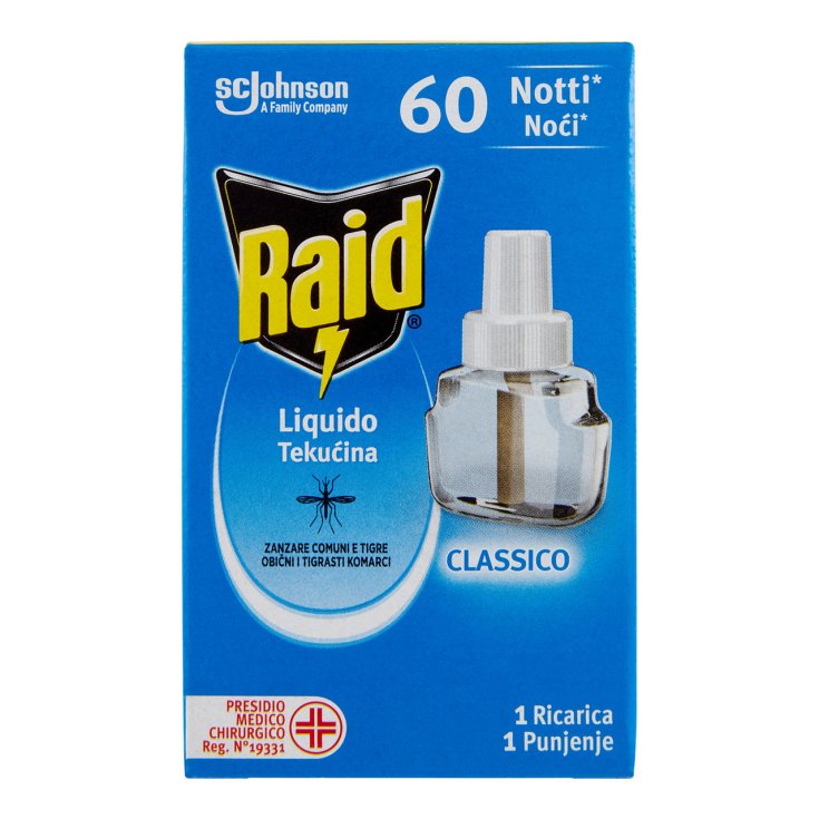 Raid Liquido  Johnson Ricarica 60 Notti