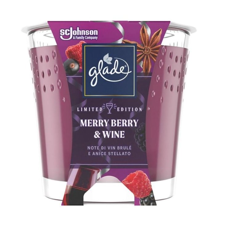 GLADE CANDELA BUBBLY BERRY SPLASH