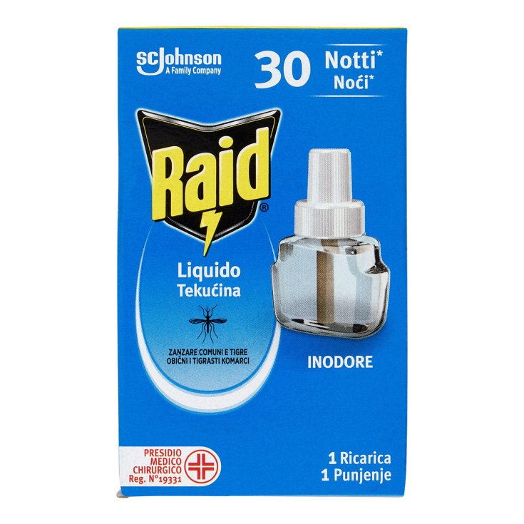 Raid Liquido Johnson Ricarica 30 Notti