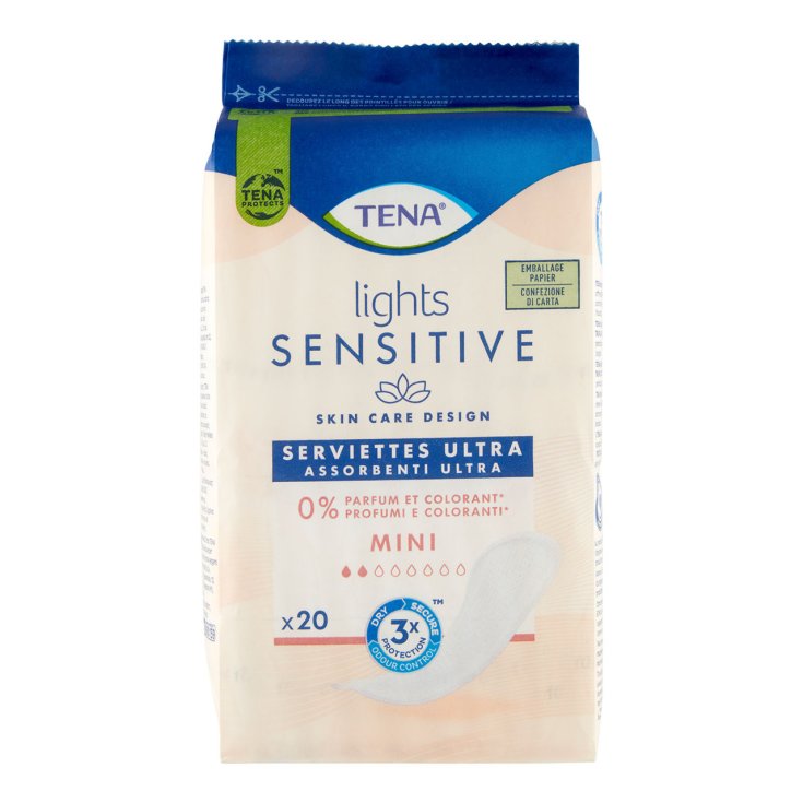 TENA&reg; Light Sensitive Assorbenti Mini 20 Pezzi
