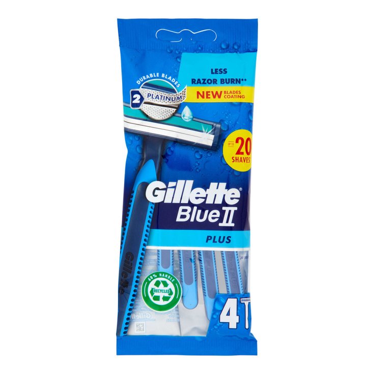 BLUE II&reg; Plus GILLETTE&reg; 4 Rasoi
