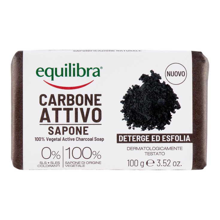 Carbone Attivo Sapone Equilibra 100g