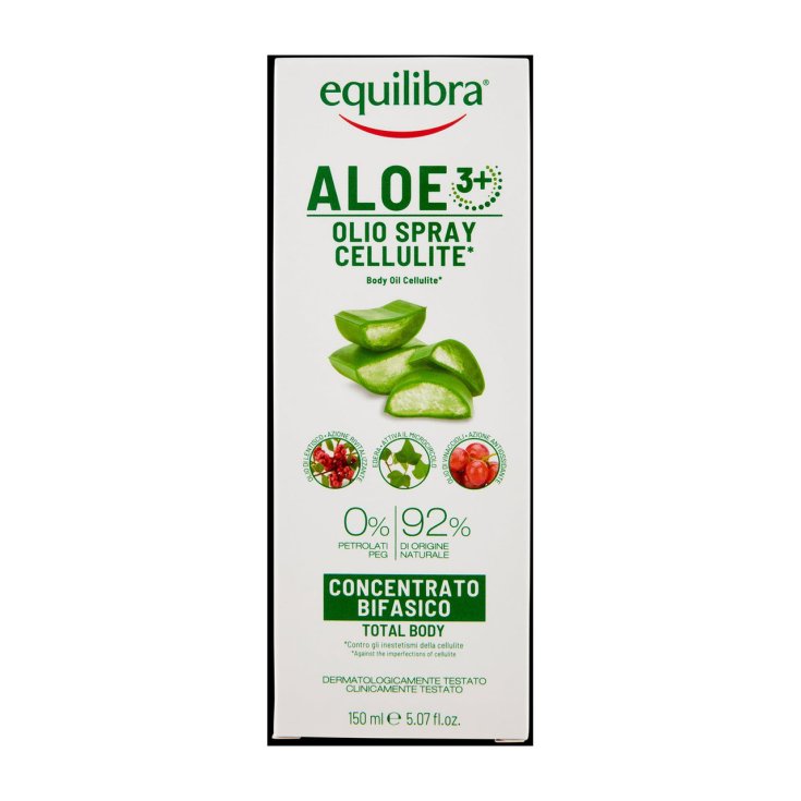 Olio Spray Cellulite Aloe 3+ Equilibra 150ml