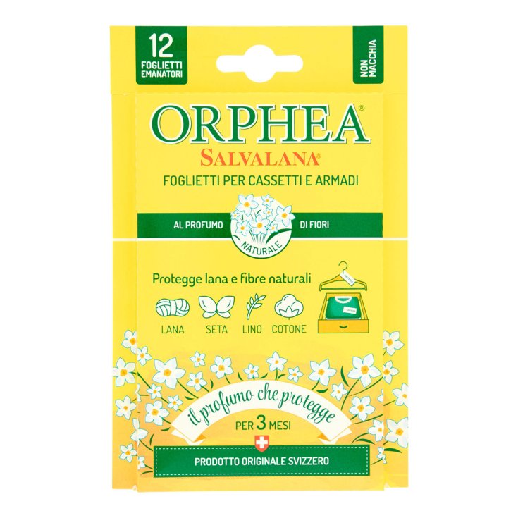 Foglietti al Profumo di Fiori&nbsp;Orphea 12 Foglietti Emanatori