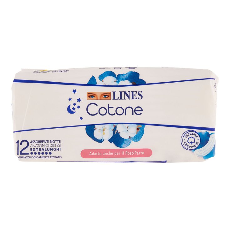 Lines Cotone 12 Notte Anatomico Disteso