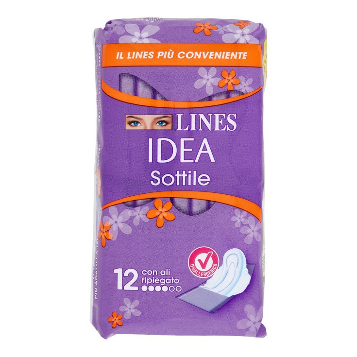 New Idea Sottile Ripiegato con Ali Lines 12 Pezzi