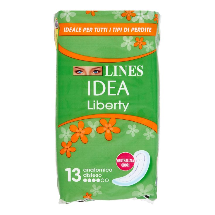 Lines Idea Liberty Anatomico 13 Assorbenti