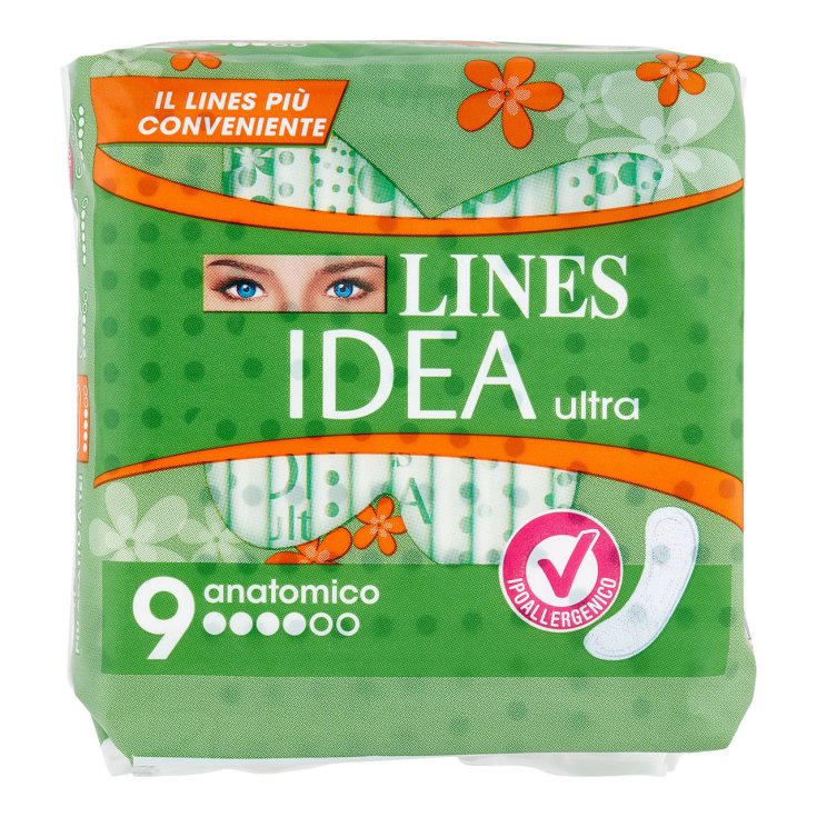 Lines Idea Ultra Anatomico 9 Assorbenti