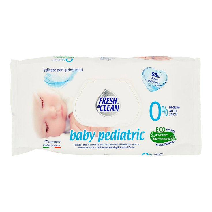 Baby Pediatric FRESH & CLEAN 72 Salviette