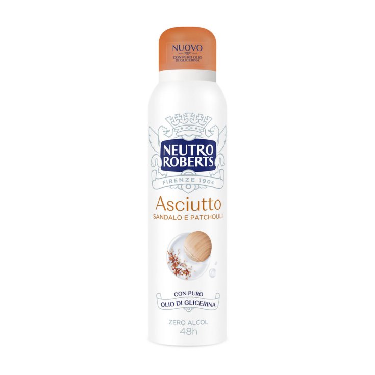 Deo Spray Asciutto Sandalo & Patchouli Neutro Roberts 150ml