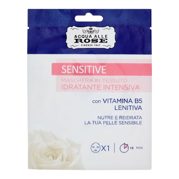 Sensitive Maschera In Tessuto Acqua Alle Rose 1x25ml