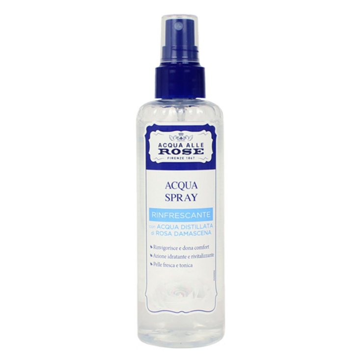 Acqua Spray Rinfrescante Acqua Alle Rose 200ml