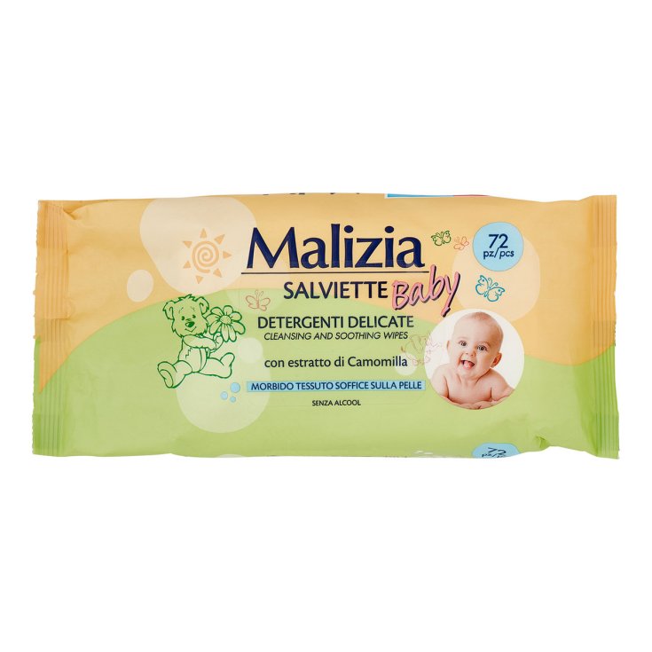 MALIZIA SALVIETTE BABY 72 PZ