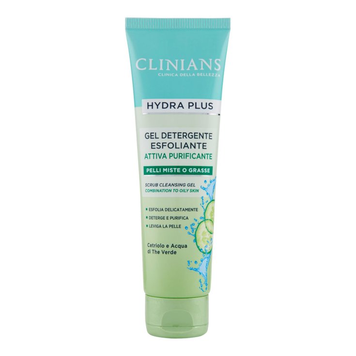 Hydra Plus Gel Detergente Esfoliante Clinians 150ml