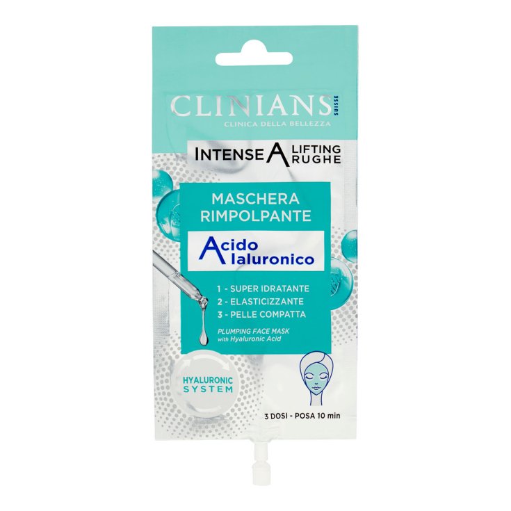 INTENSE A Lifting Rughe Maschera Viso Rimpolpante CLINIANS 15ml INTENSE A Lifting Rughe Maschera Viso Rimpolpante CLINIANS 15ml