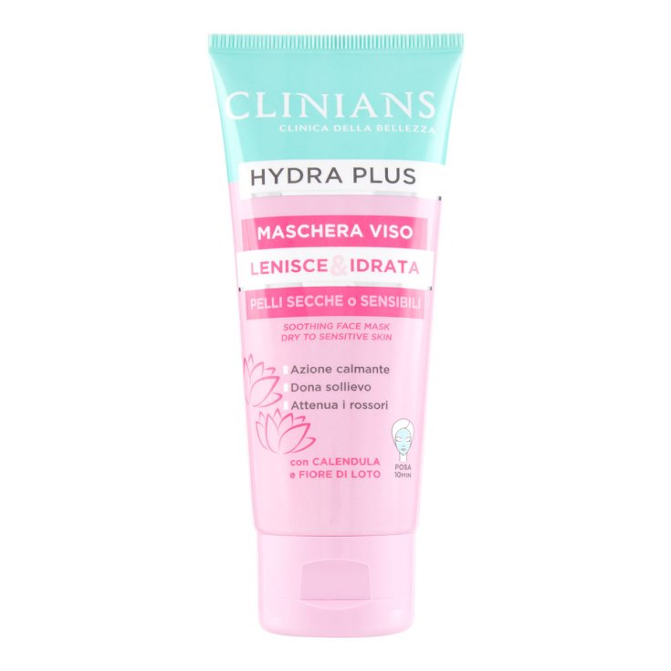 Maschera Viso Lenitiva Idratante Hydra Plus Clininans 75ml