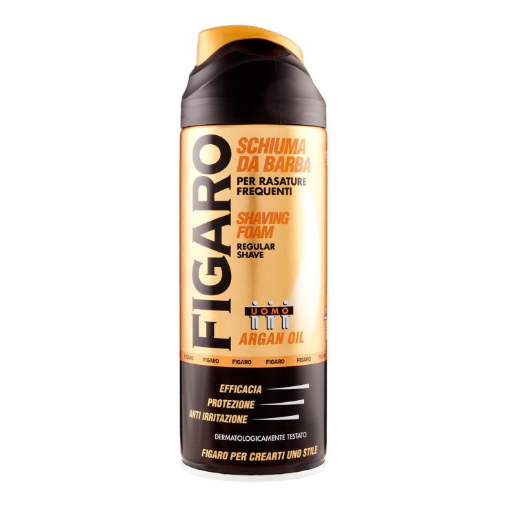 FIGARO SCHIUMA BARBA ARGAN 400 ML