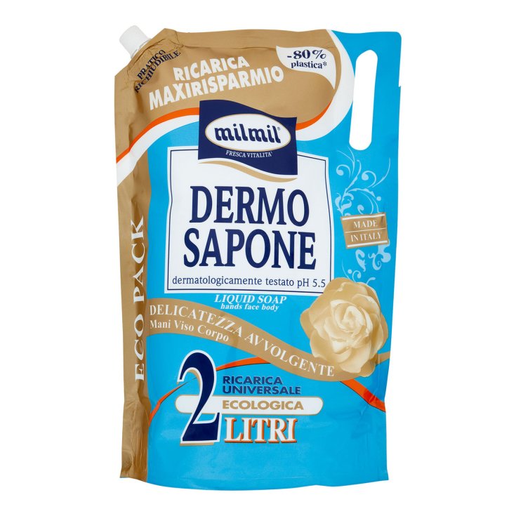 Delicatezza Avvolgente Dermo Sapone&nbsp;Eco Ricarica Mil Mil 2000ml