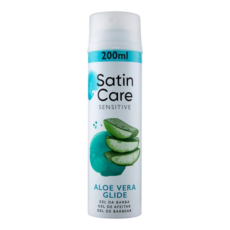 GILLETTE NEW SATIN GEL ALOE PS 200