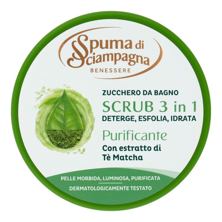 Scrub Purificante T&egrave; Matcha Spuma Di Sciampagna 250ml