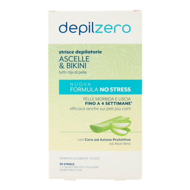 DEPILZERO STRISCE ASCELLE&INGU 20P