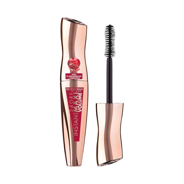 MASCARA 24 ORE INSTANT MAXI VOLUME OLIO Di Melograno&nbsp;DEBORAH Milano 12ml
