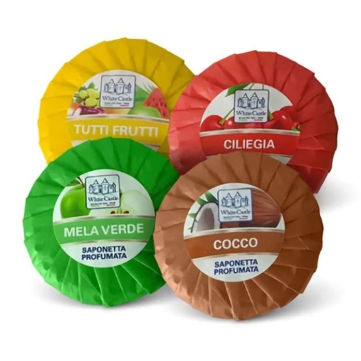 Saponette Vegetali Pliss&egrave; White Castle 200g
