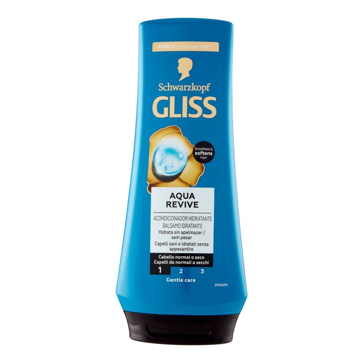 Gliss Aqua Revive Balsamo Schwarzkopf 200ml
