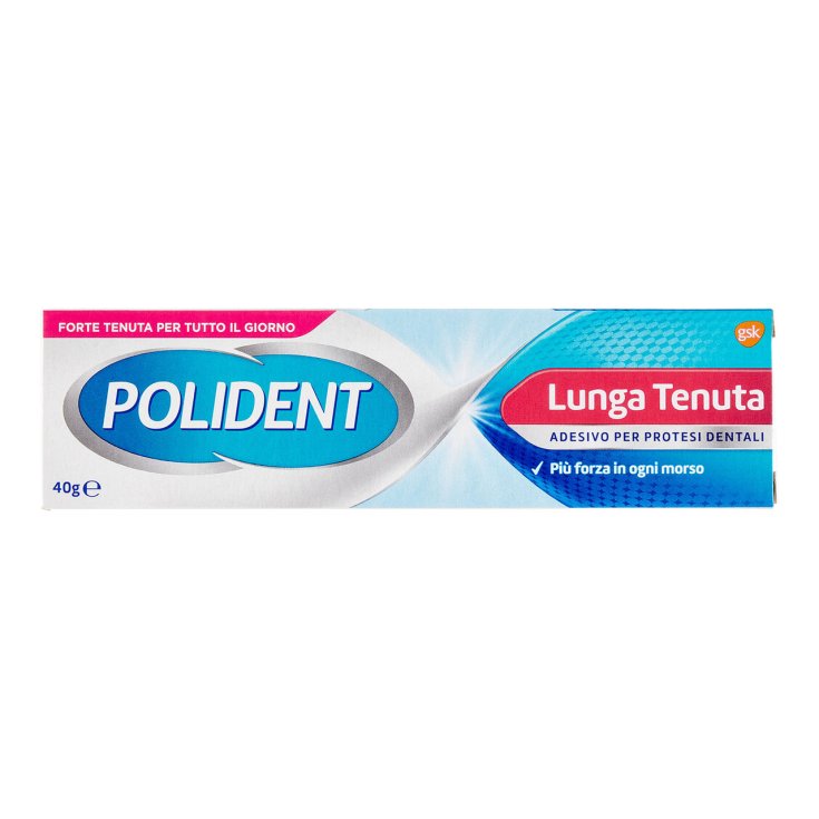 Polident Adesivo Per Protesi Dentali Lunga Tenuta 40g