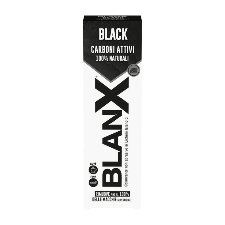 BlanX&reg;&nbsp;Black -&nbsp;Dentifricio Carboni Attivi 75ml