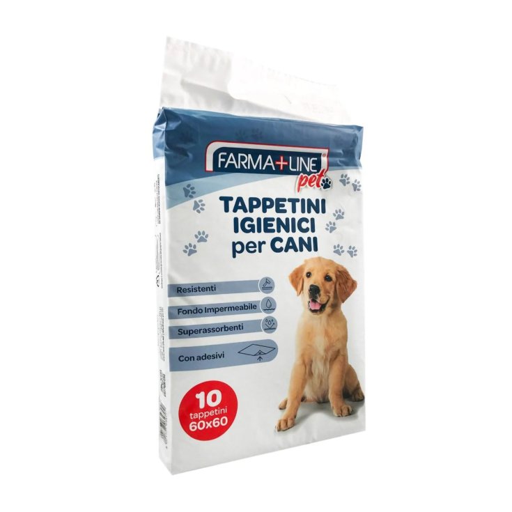 Tappetini Igienici per Cani 60x60cm Farma+Line 10 Pezzi